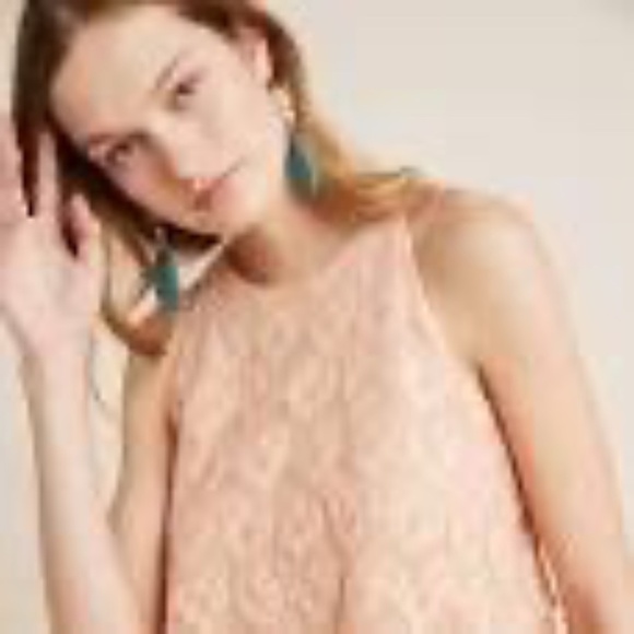 Anthropologie Tops - Anthropologie Tiered Boho Classic Lace Blouse Size Small Like New OOS